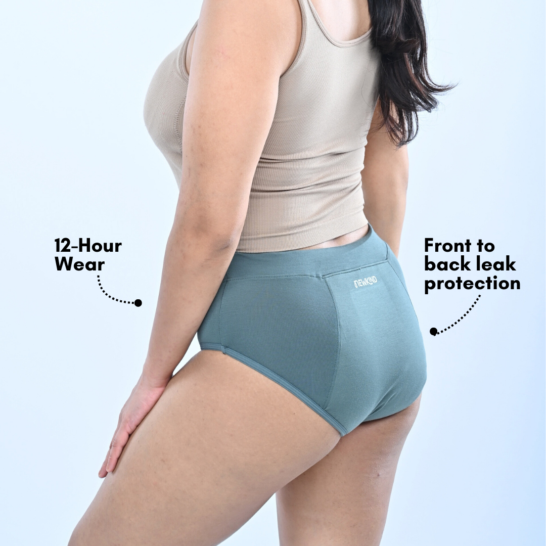 NewKind_Everyday_Period_Underwear_Forest_Green_12_Hour_Protection