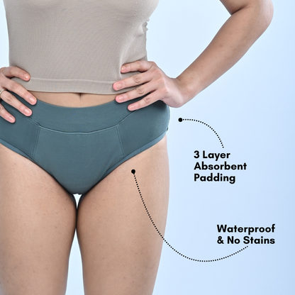 NewKind_Everyday_Period_Underwear_Forest_Green_Leakproof