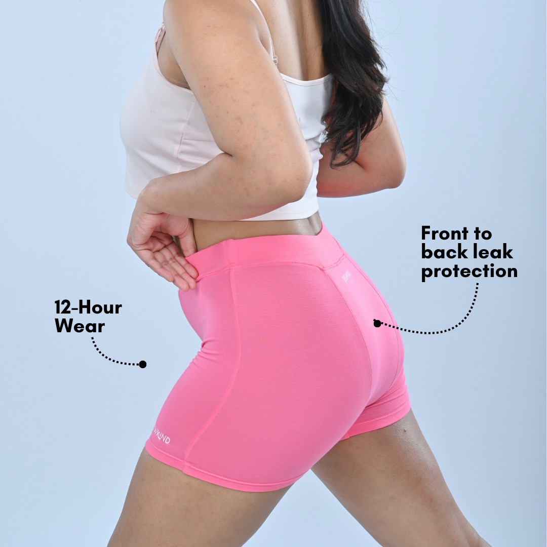 NewKind_Period_Underwear_Pink_Shorties_12_hour_wear