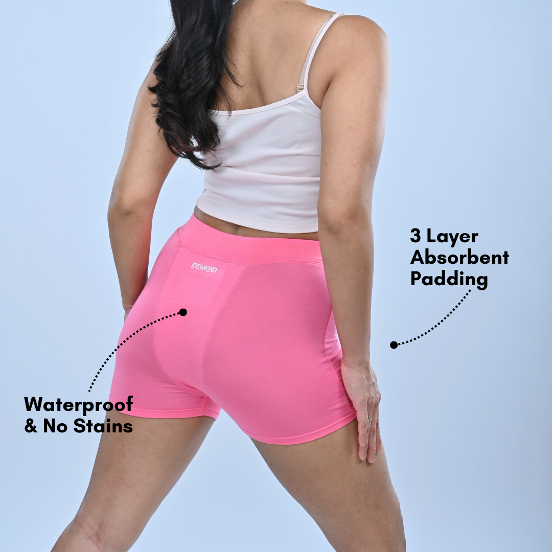 NewKind_Period_Underwear_Pink_Shorties_Leakproof